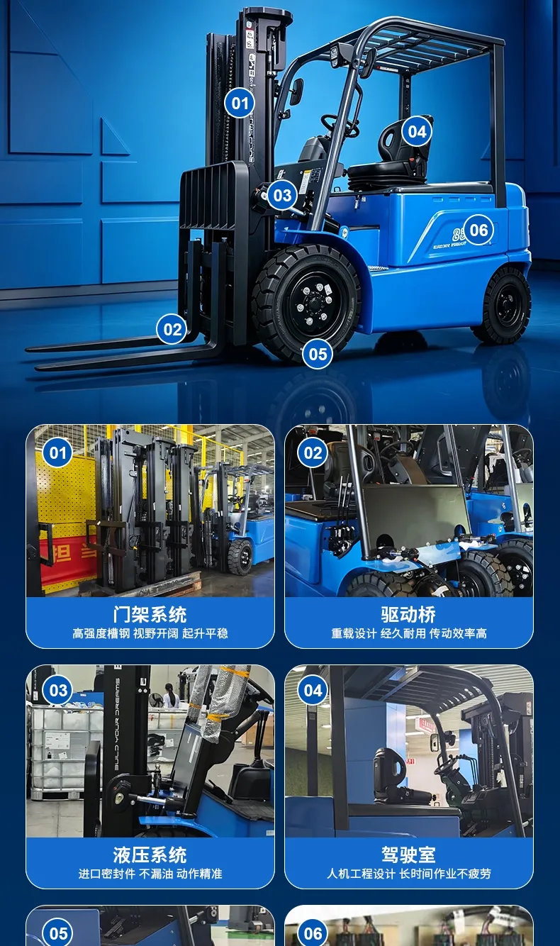 比亚迪1.6吨电动叉车(图5)
